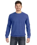 72000 Anvil Adult Crewneck French Terry in Heather blue