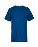 11009 Delta Apparel 30/1's Unisex Youth 100% Poly  in Athletic royal heather