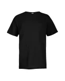 11001 Delta Apparel 30/1's Unisex Adult 100% Poly  in Black