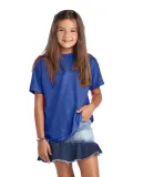 Delta Apparel 12900 Youth Soft Spun Tee in Royal