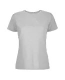 12500 Delta Apparel Ladies 30/1's Soft Spun Tee 4. in Athletic heather