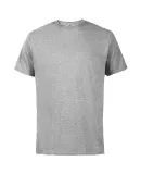 12600 Delta Apparel Adult 30/1's Soft Spun Tee 4.3 in Athletic heather