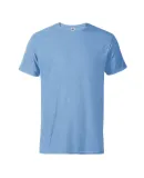 11600N Delta Apparel Adult 30/1's Fitted tee 4.3 o in Sky blue