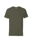 11600N Delta Apparel Adult 30/1's Fitted tee 4.3 o in Moss