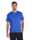 18100 Delta Apparel Adult 30/1's Athletic Fit Tee  in Royal