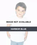 YC1040 Cotton Heritage Youth Cotton Crew T-Shirt Harbor Blue