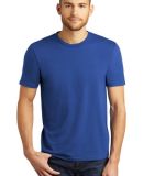 DM130 District Made Mens Perfect Tri-Blend Crew Te in Deep royal