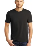 DM130 District Made Mens Perfect Tri-Blend Crew Te in Black