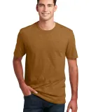 DM108 District Made Mens Perfect Blend Crew Tee in Dkbrwnhthr