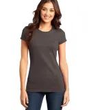 DT6001 Juniors Very Important Tee Hthrd Brown