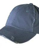 District DT600 Distressed Dad Hat Scotland Blue