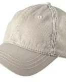 District DT610 Thick Stitch Weathered Dad Hat Stone