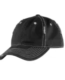 DT612 District Rip and Distressed Cap  Black/Chrome
