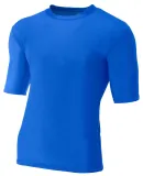 N3283 A4 Adult Compression Tee ROYAL