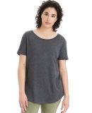 Alternative Apparel AA5064 Women's Backstage 50/50 in Charcoal heather