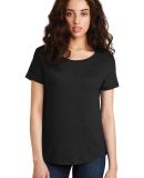 Alternative Apparel AA5064 Women's Backstage 50/50 in Black