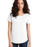 Alternative Apparel AA5064 Women's Backstage 50/50 in White