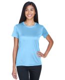  UltraClub 8620L Ladies' Cool & Dry Basic Performa in Columbia blue