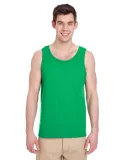 Gildan 5200 Heavy Cotton Tank Top in Turf green