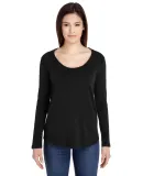 American Apparel RSA6304 Ultra Wash Long-Sleeve T- Black