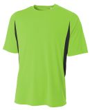 A4 NB3181 Drop Ship Youth Cooling Performance Colo in Lime/ black