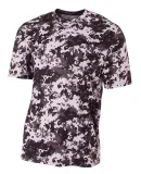 N3256 A4 Drop Ship Men's Camo Performance Crew T-S White Camo