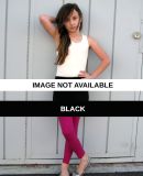 8225 American Apparel Youth Cotton Spandex Jersey  Black