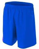 N5343 A4 Drop Ship Men's Woven Soccer Shorts ROYAL