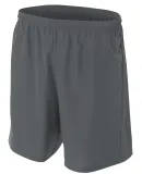 N5343 A4 Drop Ship Men's Woven Soccer Shorts GRAPHITE