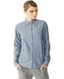 06421 Alternative Ladies' Work Shirt CHAMBRAY BLUE