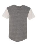01963E1 Alternative Men's Home Run Eco-Jersey T-Sh EC GRY/ EC IVORY