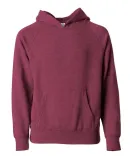 Independent Trading Co. PRM10TSB Toddler Hoodie Crimson