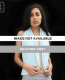 6445 American Apparel Unisex Sheer Jersey Scarf Heather Grey