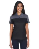 CE101W Ash City - Core 365 Ladies' Balance Colorbl BLACK/ CARBON