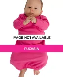 4083 American Apparel Infant Gown Fuchsia