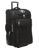 OGIO 413006 Canberra 26 Travel Bag  Black/Silver