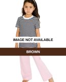 5100 American Apparel Toddler Fleece Pant Brown