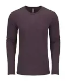 6071 Next Level Men's Triblend Long-Sleeve Crew Te in Vintage purple