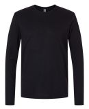 6071 Next Level Men's Triblend Long-Sleeve Crew Te in Black