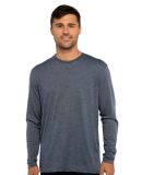 6071 Next Level Men's Triblend Long-Sleeve Crew Te in Indigo