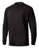 Tultex 0291TC Unisex Long Sleeve Tee Black