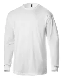 Tultex 0291TC Unisex Long Sleeve Tee White