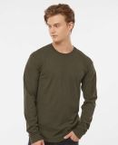Tultex 0291TC Unisex Long Sleeve Tee in Grape leaf
