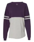 Boxercraft T14 Pom Pom Jersey Tee Purple/ Oxford