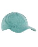 Authentic Pigment 1910 Pigment-Dyed Dad Hat in Seafoam