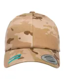 6245CM Yupoong Dad Hat Unstructured 6 Panel in Multicam arid