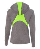 Augusta Sportswear 4812 Women's Freedom Performanc in Graphite heather/ lime