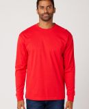 Cotton Heritage MC1182 Long Sleeve Cotton Tee in Team red