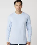 Cotton Heritage MC1182 Long Sleeve Cotton Tee in Light blue