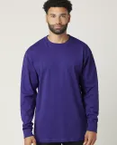 Cotton Heritage MC1182 Long Sleeve Cotton Tee in Purple